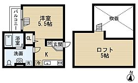 大阪府堺市西区鳳西町1丁（賃貸アパート1R・2階・19.93㎡） その2