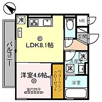 大阪府泉大津市東助松町1丁目（賃貸アパート1LDK・1階・34.49㎡） その2