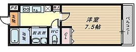 大阪府堺市西区浜寺石津町東1丁（賃貸アパート1K・3階・24.72㎡） その2