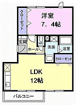 ハートベイルA  ｜ 大阪府高石市綾園5丁目（賃貸マンション1LDK・1階・51.86㎡） その2