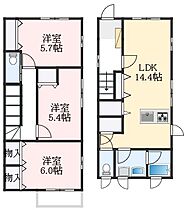 大阪府堺市西区浜寺諏訪森町東3丁364（賃貸一戸建3LDK・1階・80.72㎡） その2