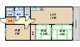 大阪府堺市西区浜寺元町2丁（賃貸マンション3LDK・2階・55.80㎡） その2