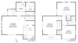八高線 箱根ヶ崎駅 バス7分 長岡下車 徒歩5分