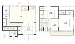 本藤沢3丁目戸建て 1階4LDKの間取り