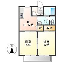 ブロードビューI  ｜ 岡山県都窪郡早島町早島（賃貸アパート2K・1階・40.92㎡） その2