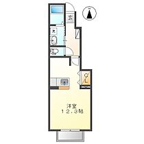 ＳＵＮ’Ｓ　ＧＡＲＤＥＮ中央I  ｜ 岡山県総社市中央4丁目（賃貸アパート1R・1階・32.90㎡） その2