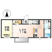 レガーロIII  ｜ 岡山県倉敷市福島（賃貸アパート1LDK・2階・36.81㎡） その2