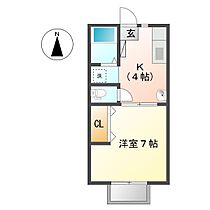 岡山県倉敷市藤戸町天城（賃貸アパート1K・2階・28.02㎡） その2