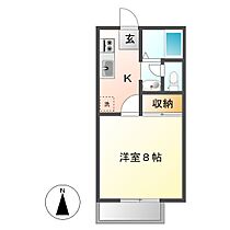 岡山県倉敷市生坂（賃貸アパート1K・1階・26.49㎡） その2