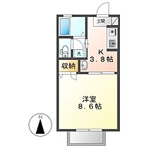 岡山県倉敷市上東（賃貸アパート1K・2階・28.45㎡） その2