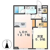 岡山県倉敷市大島（賃貸マンション1LDK・1階・45.90㎡） その2