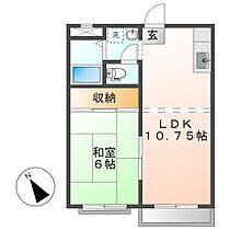 ＬＭメゾンＡ  ｜ 岡山県倉敷市茶屋町早沖（賃貸アパート1LDK・2階・37.26㎡） その2