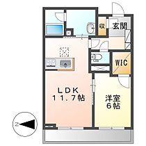 岡山県倉敷市日吉町（賃貸マンション1LDK・1階・47.80㎡） その2