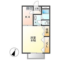 ファミール・ビラＡ  ｜ 岡山県倉敷市中庄（賃貸アパート1DK・2階・35.00㎡） その2