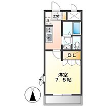 岡山県倉敷市上東（賃貸アパート1K・1階・24.75㎡） その2