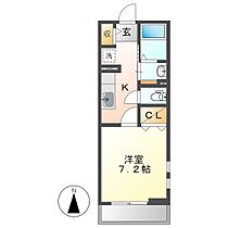 岡山県倉敷市中庄（賃貸アパート1K・2階・27.18㎡） その2