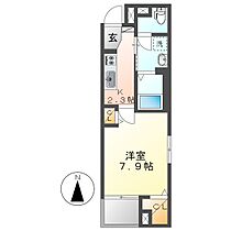 岡山県倉敷市羽島（賃貸マンション1K・4階・30.24㎡） その2