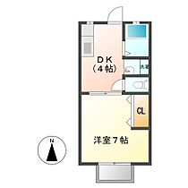 グリーンヒルズＦ  ｜ 岡山県倉敷市藤戸町天城（賃貸アパート1K・1階・27.08㎡） その2