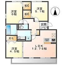 サンヴィオレＢ  ｜ 岡山県倉敷市東塚6丁目（賃貸アパート3LDK・1階・69.22㎡） その2