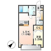 岡山県倉敷市連島町西之浦（賃貸アパート1LDK・2階・33.53㎡） その2