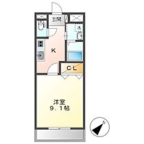 岡山県倉敷市児島小川6丁目（賃貸アパート1K・2階・31.02㎡） その2