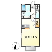 ランピオーネ  ｜ 岡山県倉敷市水島西寿町（賃貸アパート1R・1階・30.03㎡） その2