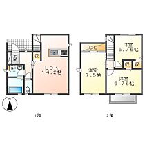 ラ・クレセント  ｜ 岡山県倉敷市東塚7丁目（賃貸一戸建3LDK・1階・79.49㎡） その2