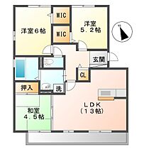 グリーンコスミオン  ｜ 岡山県倉敷市広江2丁目（賃貸アパート3LDK・2階・69.22㎡） その2