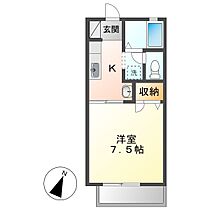 岡山県倉敷市児島小川2丁目（賃貸アパート1K・2階・24.85㎡） その2