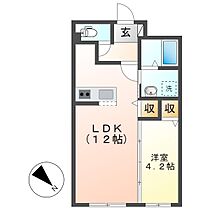 フィネス三冠  ｜ 岡山県倉敷市児島下の町2丁目（賃貸アパート1LDK・3階・38.40㎡） その2