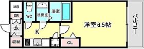 ベイサイドパークOSAKAノースレジデンシス  ｜ 大阪府大阪市港区波除2丁目2-42（賃貸マンション1K・5階・22.84㎡） その2