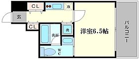 リーガルあみだ池新町  ｜ 大阪府大阪市西区新町3丁目6番地19号（賃貸マンション1K・13階・26.30㎡） その2