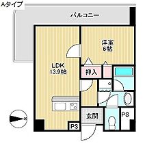 大阪府大阪市西区京町堀1丁目8-21（賃貸マンション1LDK・4階・54.56㎡） その2