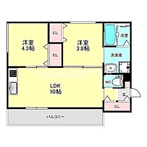 La vita境川 101 ｜ 大阪府大阪市西区境川2丁目（賃貸アパート2LDK・1階・40.70㎡） その2