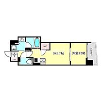 コンフォリア・リヴ本町WESTQ 606 ｜ 大阪府大阪市西区立売堀3丁目（賃貸マンション1DK・6階・28.33㎡） その2