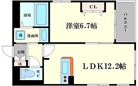 ユートピア  ｜ 大阪府大阪市西区九条南3丁目（賃貸マンション1LDK・4階・48.38㎡） その2