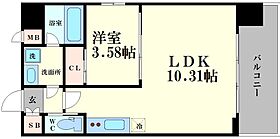 プレジオ弁天町ASIAN 1001 ｜ 大阪府大阪市港区波除5丁目（賃貸マンション1LDK・10階・35.14㎡） その2