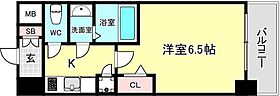 ベイサイドパークOSAKAノースレジデンシス  ｜ 大阪府大阪市港区波除2丁目2-42（賃貸マンション1K・6階・22.80㎡） その2