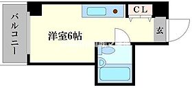 オフィスポート本町WEST 3-A ｜ 大阪府大阪市西区阿波座2丁目（賃貸マンション1R・3階・19.17㎡） その2