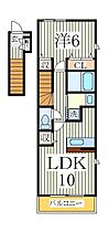 千葉県松戸市新松戸5丁目（賃貸アパート1LDK・2階・42.80㎡） その2