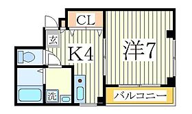 ＫIIビル  ｜ 千葉県柏市東上町1丁目（賃貸マンション1K・2階・24.34㎡） その2