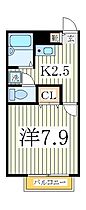 アムール　Ｍｉｔａ  ｜ 千葉県流山市美田（賃貸アパート1K・2階・24.84㎡） その2