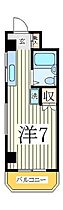 大塚ビル  ｜ 千葉県柏市中央1丁目（賃貸マンション1K・2階・20.05㎡） その2