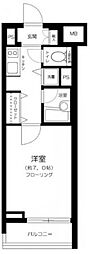 アーバンファースト錦糸町 1Kの間取図画像