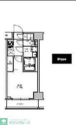 S-RESIDENCEOshiageSouth 1Kの間取図画像