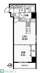 AR向島 1LDKの間取図画像