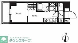 GRANPASEO清澄白河2 1DKの間取図画像