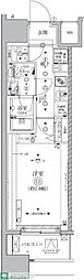 ALTERNAKAMEIDO 1Kの間取図画像