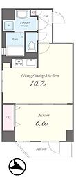 PineWell's 1LDKの間取図画像