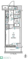 ARTESSIMOVICOLO 1Kの間取図画像